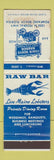 Matchbook Cover - Coach House Harbor Pompano Beach FL lobster WORN #1