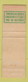 Matchbook Cover - Coach House Harbor Pompano Beach FL lobster #2