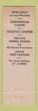 Matchbook Cover - Red Robin Restaurant Lynbrook LI NY