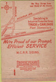 Matchbook Cover - Jones Iron Metal Dearborn MI 40 Strike