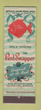 Matchbook Cover - The Red Snapper Toluca Lake Burbank CA
