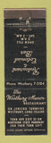 Matchbook Cover - Westbury Manor Restaurant LI NY WEAR