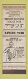 Matchbook Cover - LC Bruder Real Estate Hempstead NY WEAR