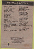 Matchbook Cover - Spearhead Plumbing Hardware Cleveland OH 40 Strike