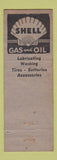 Matchbook Cover - Blake's oil gas Baldwin NY Shell WEAR