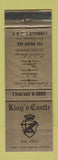 Matchbook Cover - King's Castle Lynbrook LI NY WEAR