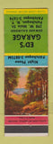 Matchbook Cover - Ed's Garage Pathogue NY
