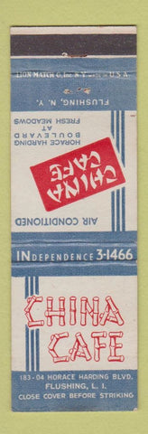 Matchbook Cover - China Cafe Chinese Flushing LI NY
