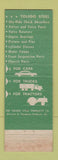 Matchbook Cover - Toledo Steel Auto Parts Flushing NY