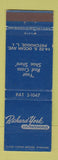 Matchbook Cover - Richard York Red Cross Shoes Patchogue LI NY