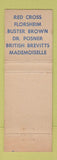 Matchbook Cover - Richard York Red Cross Shoes Patchogue LI NY