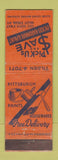 Matchbook Cover - Pick Us Hardware and Paint Valley Stream NY