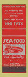 Matchbook Cover - Real Inn lobster East Stroudsburg PA