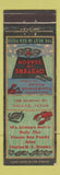 Matchbook Cover - Galveston Fish and Oyster Parlor Dallas TX