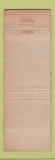 Matchbook Cover - Howard Meschutt Insurance Hampton Bays LI NY