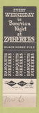 Matchbook Cover - Zaberers Prime Ribs Atlantic City NJ WORN