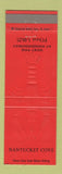 Matchbook Cover - Nantucket Cove lobster St Louis MO Kansas City Tampa FL