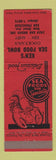 Matchbook Cover - Ken's Seafood Bowl San Francisco CA lobster