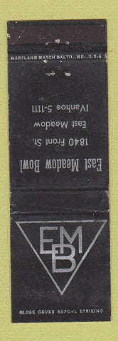 Matchbook Cover - East Meadow Bowling NY? WORN