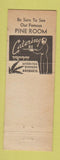 Matchbook Cover - Pappa's International Restaurant Hempstead NY WEAR
