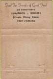 Matchbook Cover - Sea Shell Restaurant Dania FL WEAR 40 Strike