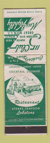 Matchbook Cover - 115 Club Great Neck LI NY