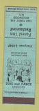 Matchbook Cover - Forest Inn Restaurant Ridgewood NY WEAR