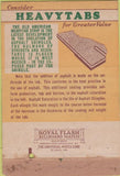 Matchbook Cover - Old America Shingles Roofing KC STL SLC WEAR 40 Strike