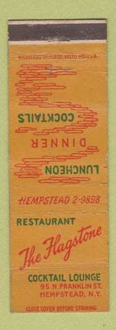 Matchbook Cover - The Flagstone Cocktail Lounge Hempstead LI NY WEAR