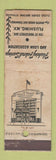 Matchbook Cover - Flushing Federal Savings NY WORN