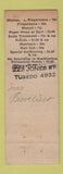 Matchbook Cover - La Boheme Beauty Salon San Francisco CA