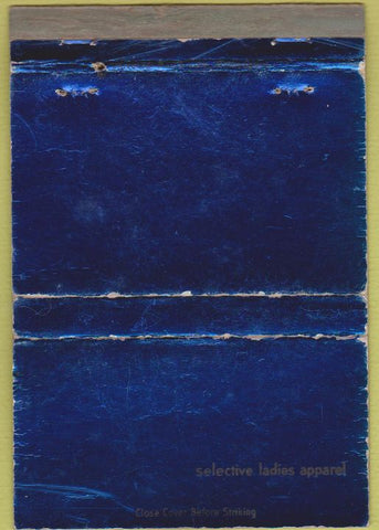 Matchbook Cover - Julius Estess Women's Clothes Rochester MN WEAR 40 Strike