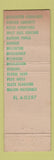 Matchbook Cover - Burt's Mart Bellerose LI NY WEAR