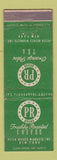 Matchbook Cover - PR Brand Orange Pekoe Tea WEAR New York City