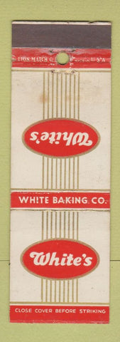 Matchbook Cover - White's Baking