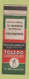 Matchbook Cover - Toledo Auto Parts McKeesport PA
