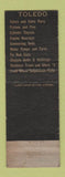 Matchbook Cover - Toledo Auto Parts McKeesport PA