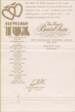 Matchbook Cover - Cleveland Tux Weddings Bridal Suite tuxedos 40 Strike