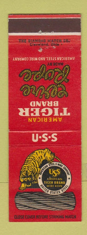 Matchbook Cover - American Tiger Wire Rope