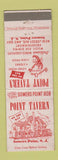 Matchbook Cover - Point Tavern Somers Point NJ lobster