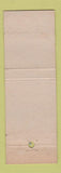Matchbook Cover - Davy Jones Seafood New York City lobster