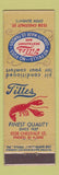 Matchbook Cover - Tillies Restaurnt Philadelphia PA feature lobster