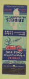 Matchbook Cover - Seiderl's Restaurants Brooklyn New York City lobster
