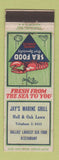 Matchbook Cover - Jay's Marine Grill Dallas TX lobster