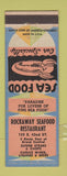 Matchbook Cover - Rockaway Seafood Restaurant  New York City