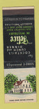 Matchbook Cover - The Felice Wesbury NY