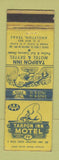 Matchbook Cover - Tarpon Inn Motel Angleton TX WORN