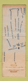 Matchbook Cover - The Felice Wesbury NY feature WORN