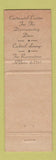 Matchbook Cover - Andre's Restaurant Great Neck LI NY WORN