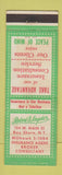 Matchbook Cover - Robert E Snyder Insurance Bay Shore NY